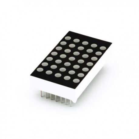  5x7 Dotmatrix Ortak Katot 52x33mm 5mm Led - Kırmızı