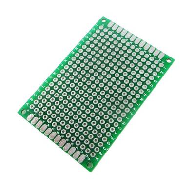 5x7 Epoxy Çift Taraflı Prototip PCB