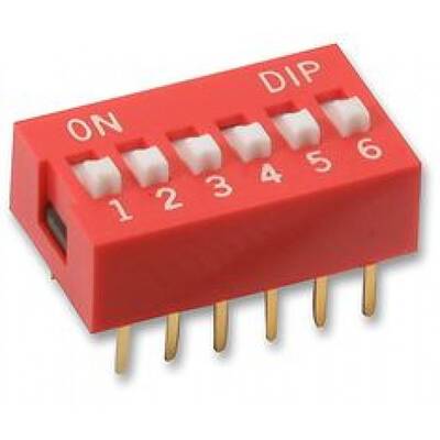 6 Pin Dip Switch