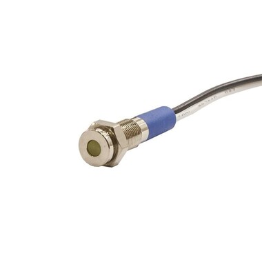  - 6mm 24v Sarı Led Metal Kablolu Sinyal Lambası IP67 GQ6T-Y