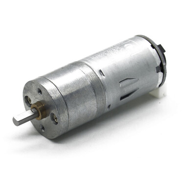  - 6V 100RPM Enkoderli Metal Redüktörlü DC Motor