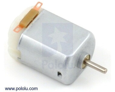  - 6V 11.5k rpm Fırçalı DC Motor - Brushed DC Motor 130-Size 800mA Stall