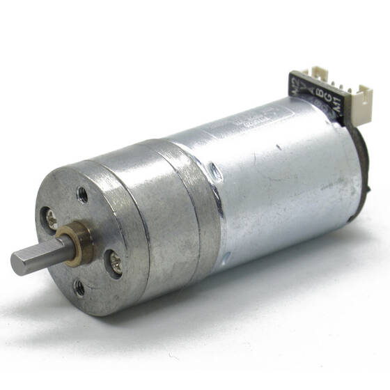 6V 300RPM Enkoderli Metal Redüktörlü DC Motor