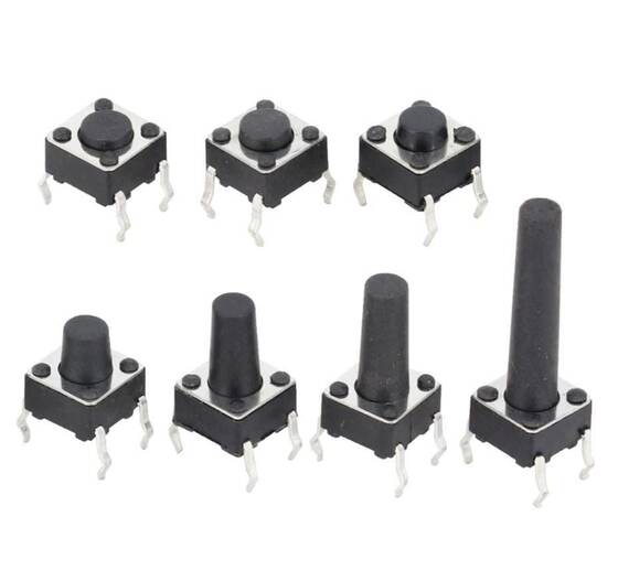 6x6x10mm 4 Pinli Push Buton - Tact Switch