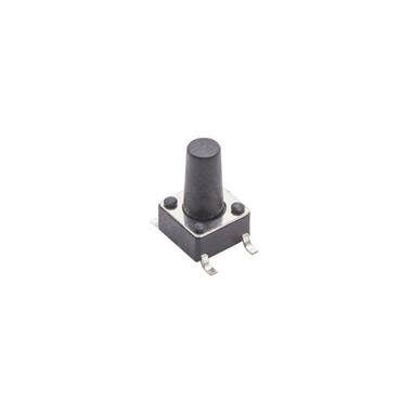  - 6x6x10mm 4 Pinli SMD Push Buton - Tact Switch