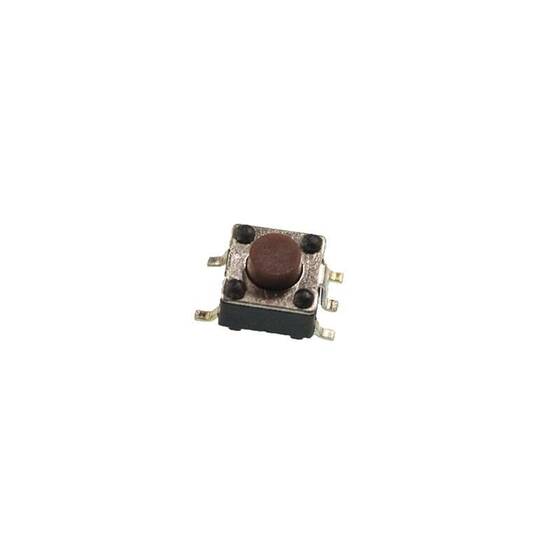 6x6x5mm 4 Pinli SMD Push Buton - Tact Switch