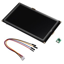 7.0 Inch Nextion HMI Dokunmatik Tft Ekran + 8 Port GPIO / 32MB Dahili Hafıza NX8048K070 - Thumbnail