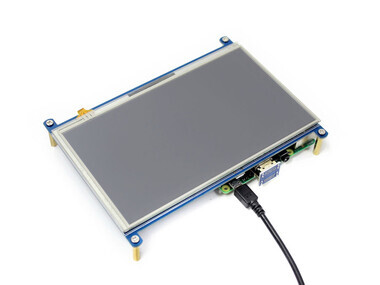 7inch HDMI LCD-Raspberry Pi Uyumlu 1024×600-IPS - Thumbnail