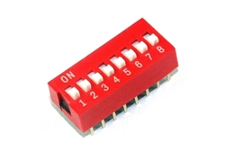 China - 8 Pin Dip Switch