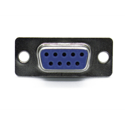 China - 9 Pin Lehim Tip Dişi D-Sub Konnektör