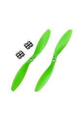 China - 9047 Drone Pervanesi Seti CW/CCW - Yeşil