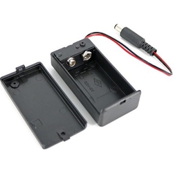 China - 9V Pil Yuvası - Kutulu ve Anahtarlı