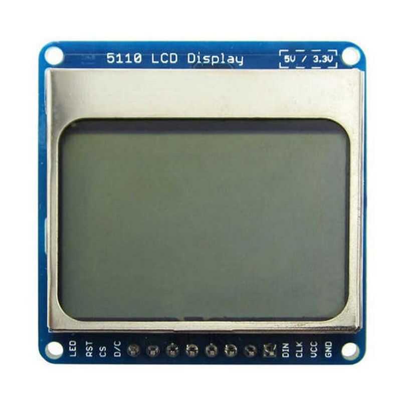  Arduino 1.6 İnch Nokia 5110 Lcd Ekran Mavi