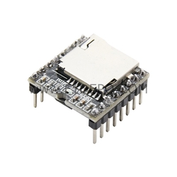 China - Arduino MP3 Çalar - MP3 Modülü - Ses Modülü - Mini SD Kart Girişli China - Arduino MP3 Çalar - MP3 Modülü - Ses Modülü - Mini SD Kart Girişli