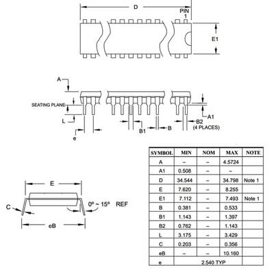 ATMEGA168PA-PU 8Bit 20Mhz Mikrodenetleyici DIP28