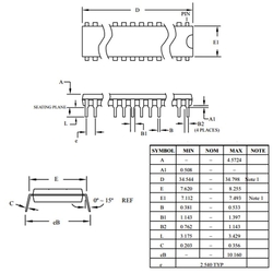 ATMEGA328-PU 8-Bit 20MHz Mikrodenetleyici DIP-28 - Thumbnail