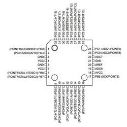 ATMEGA328PU-TH SMD 8-Bit 20MHz Mikrodenetleyici TQFP-32