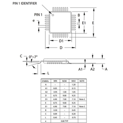 ATMEGA328PU-TH SMD 8-Bit 20MHz Mikrodenetleyici TQFP-32 - Thumbnail