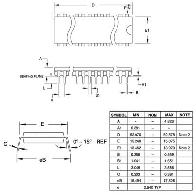 ATMEGA8515-16PU 8-Bit 16MHz Mikrodenetleyici DIP-40