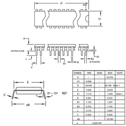 ATMEGA88PA-PU 8-Bit 20MHz Mikrodenetleyici DIP-28 - Thumbnail