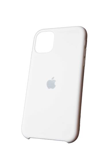 Beyaz Apple İphone 11 İçi Süet Lansman Kılıf