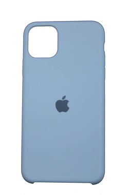  - Buz Beyaz Apple İphone 11 Pro Max İçi Süet Lansman Kılıf