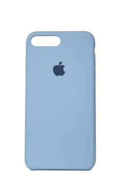  - Buz Beyaz Apple İphone 7 Plus İçi Süet Lansman Kılıf