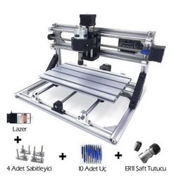 CNC2418 15000mW Lazerli CNC Makinesi - Kesim Tezgahı - Thumbnail