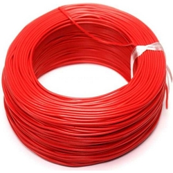 China - Türkiye - Çok Damarlı Montaj Kablosu Kırmızı - 100 Metre