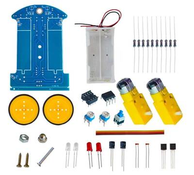 D2-1 DIY Akıllı Çizgi İzleyen Kiti