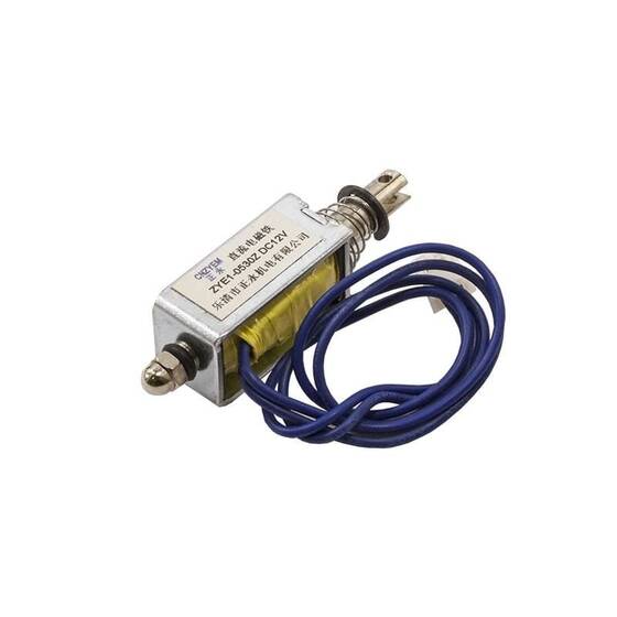 DC 12V Solenoid Bobin ZYE1-0530Z İtme - Çekme