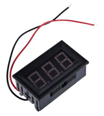 Digital Voltmetre AC 30-500V 2 Kablolu