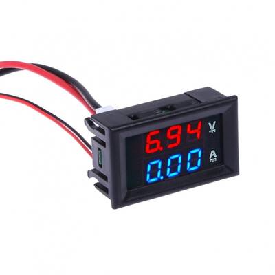 Digital Voltmetre Ampermetre DC 0-100V 0-10A Dual