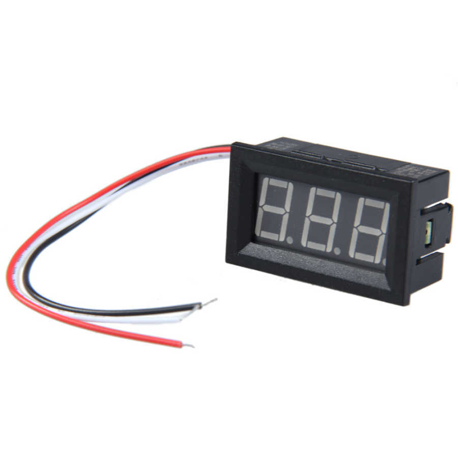  Digital Voltmetre Dc 0-100v 3 Kablolu