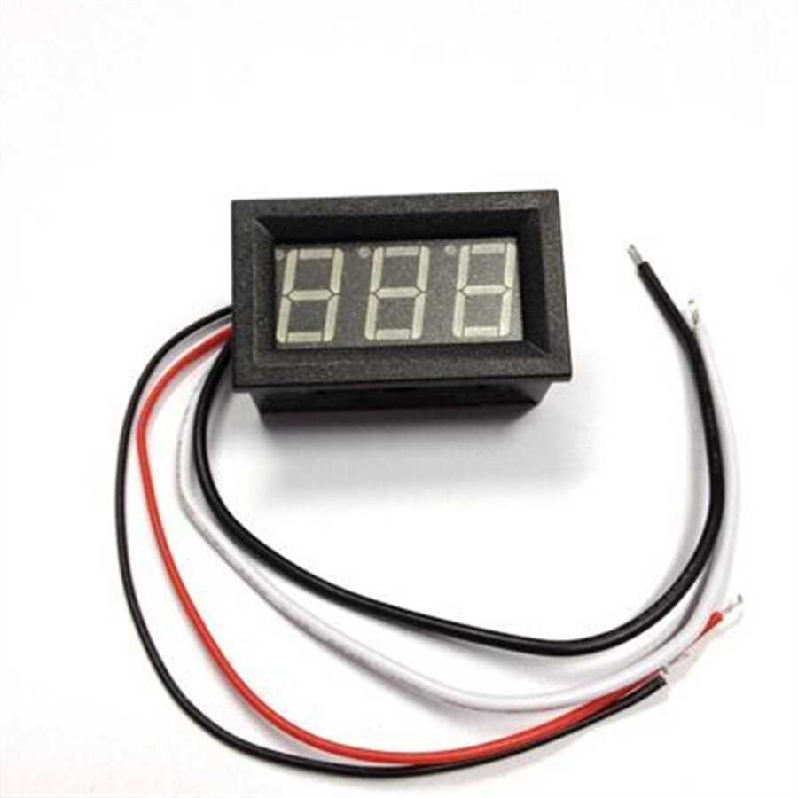  Dijital Ampermetre Dc 0-10 Amper