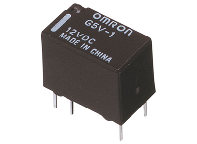 G5V-1-12VDC 12V 1A SPDT 1FormC Omron Röle