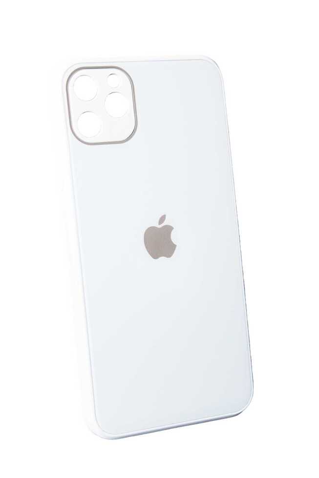  İphone 11 Beyaz Kamera Korumalı Cam Kılıf