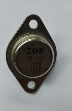 (IR) INTERNATIONAL RECTIFIER - IRF450 TO-3 12A 500V N-CHANNEL MOSFET