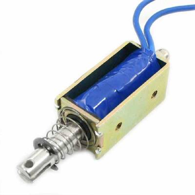 İtme-Çekme Solenoidi - 12vDC 10mm Stroke