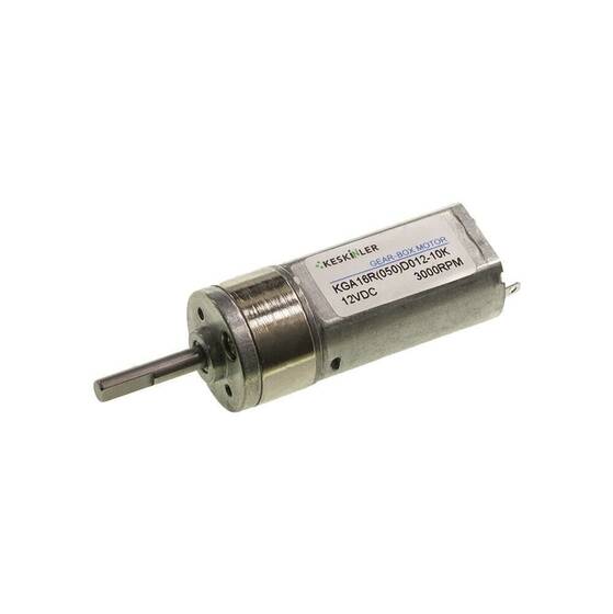 KGA16 12V 3000Rpm 16mm Redüktörlü Dc Motor - Çizgi İzleyen Robot