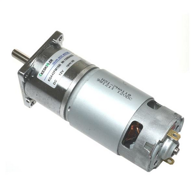  - KGA42 12V 30Rpm 42mm Redüktörlü Flanşlı Uzun Dc Motor