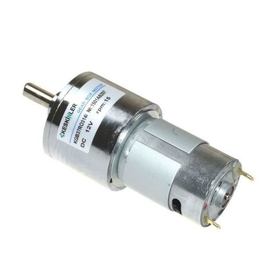  - KGB37 12V 15Rpm 37mm Redüktörlü Eksantrik Dc Motor