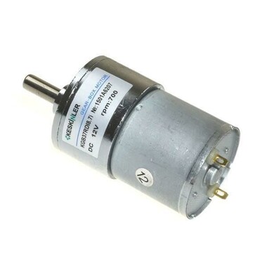  - KGB37 12V 700Rpm 37mm Redüktörlü Eksantrik Dc Motor