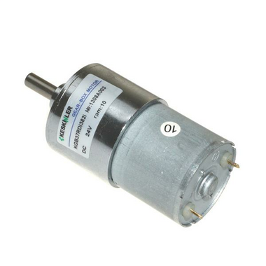  - KGB37 24V 10Rpm 37mm Redüktörlü Eksantrik Dc Motor