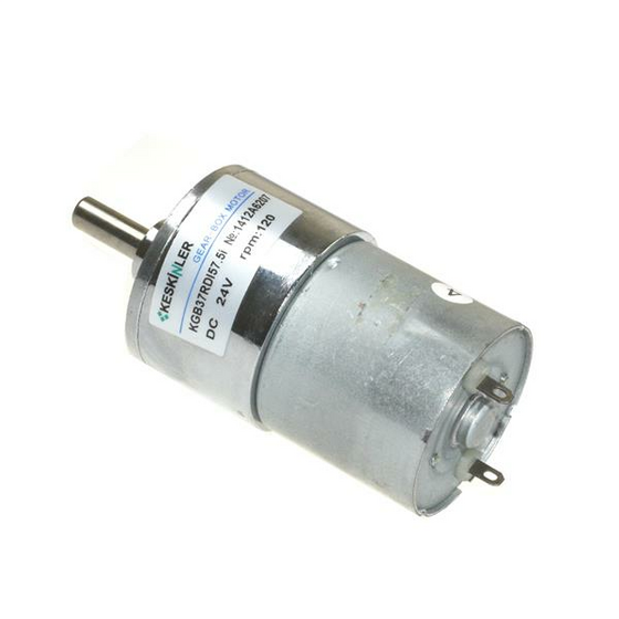 KGB37 24V 120Rpm 37mm Redüktörlü Eksantrik Dc Motor