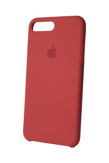 Kırmızı Apple İphone 7 Plus İçi Süet Lansman Kılıf - Içi Süet