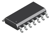 MAX4611CSD SOIC-14 ANALOG SWITCH IC