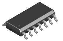 MAX4614ESD SOIC-14 ANALOG SWITCH IC