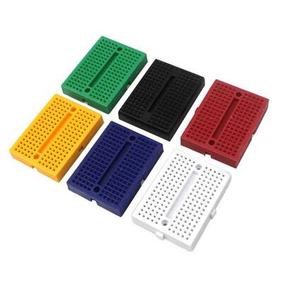 Mini Breadboard Beyaz - Yapışkanlı