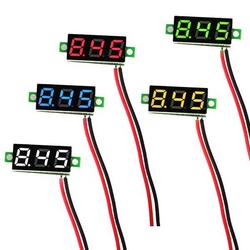 China - Mini Voltaj Göstergesi Kırmızı 2.5V - 30V Voltmetre China - Mini Voltaj Göstergesi Kırmızı 2.5V - 30V Voltmetre